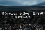 糖心vlog入口，关键一步，让你的观看体验大不同